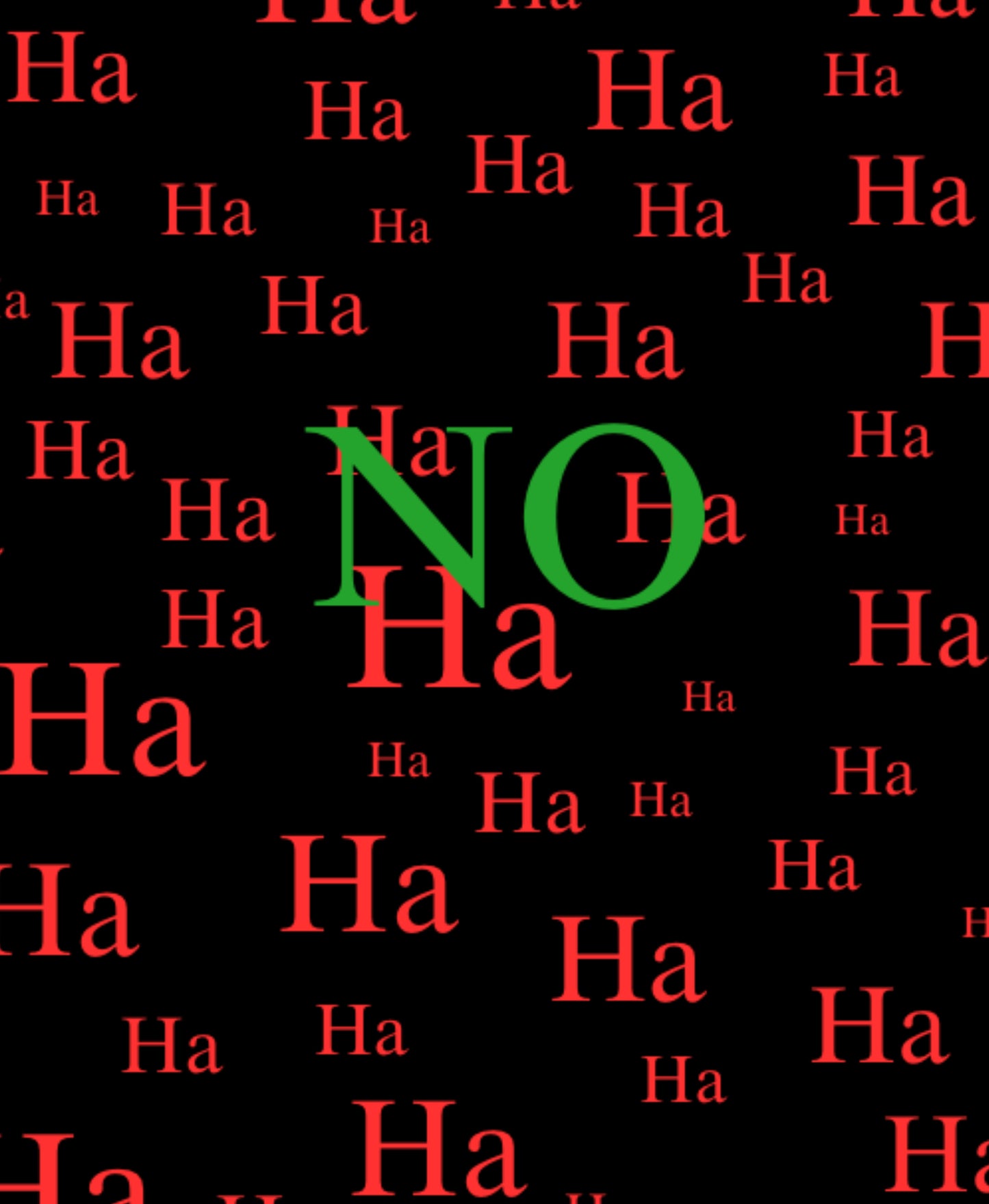 No